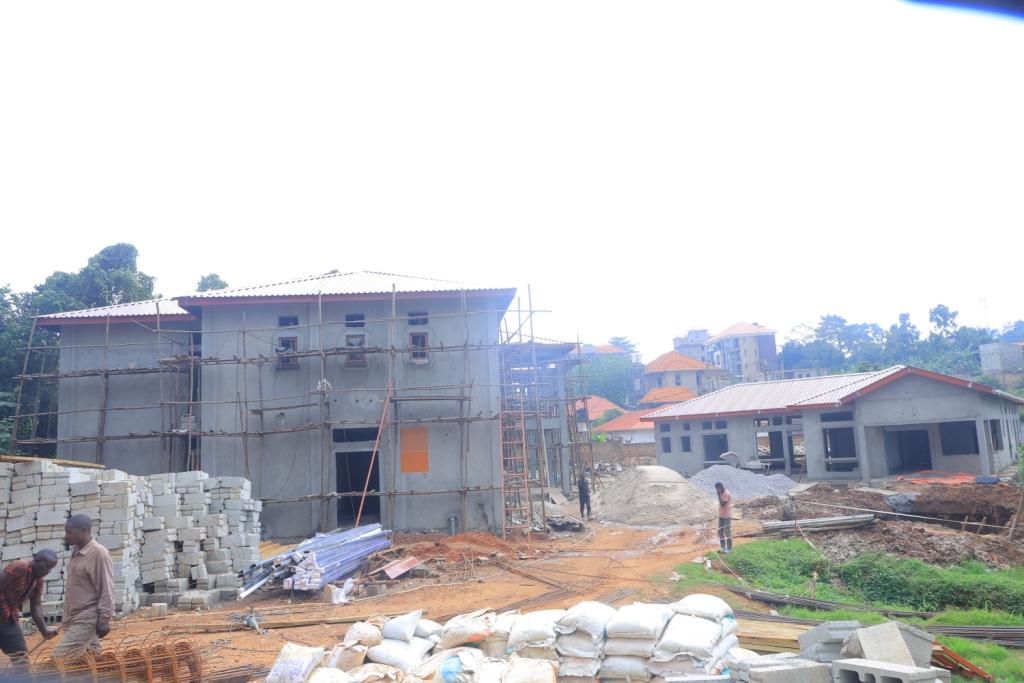 The General view of Namugongo Nsawo Health Centre III underconstruction